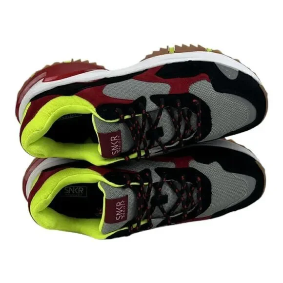 New SNKR Project Men Fashion Sneakers Prospect Park Lace-up US 12 Running Shoes - Picture 8 of 9